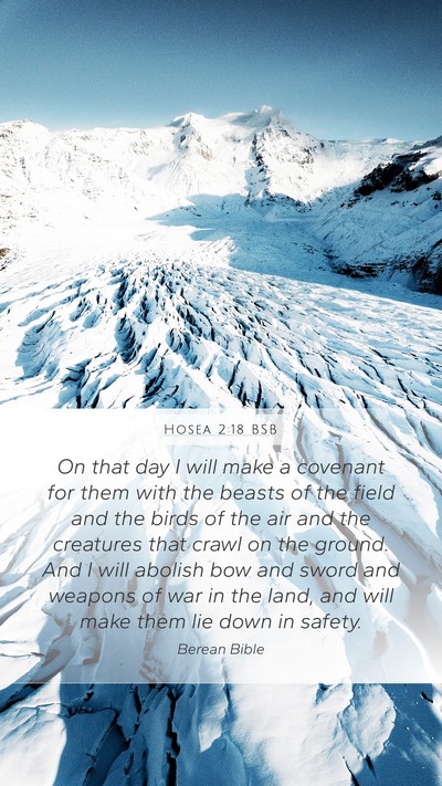 Hosea 2:18 BSB Bible Verse Image