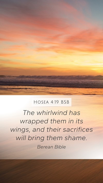 Hosea 4:19 BSB Bible Verse Image