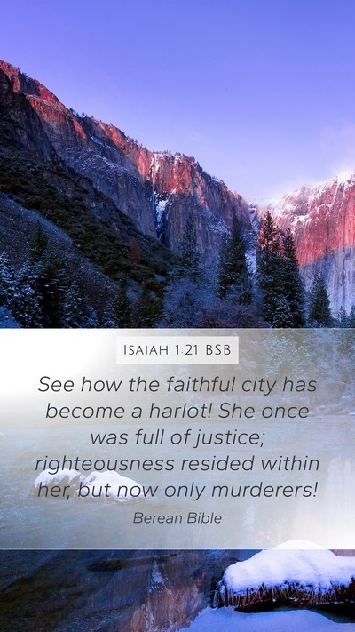 Isaiah 1:21 BSB Bible Verse Image