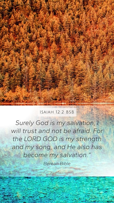 Isaiah 12:2 BSB Bible Verse Image