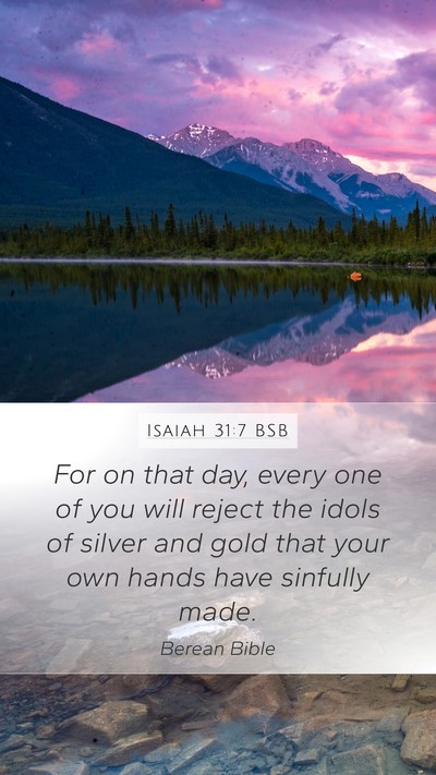 Isaiah 31:7 BSB Bible Verse Image