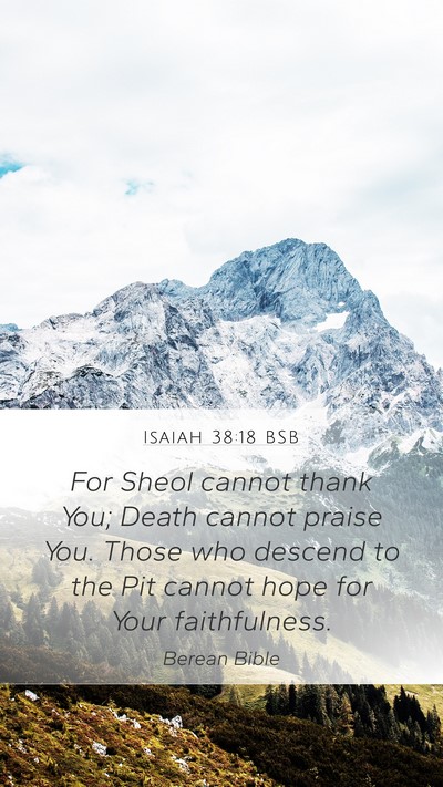Isaiah 38:18 BSB Bible Verse Image