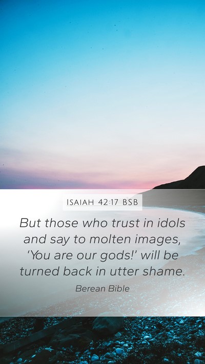 Isaiah 42:17 BSB Bible Verse Image