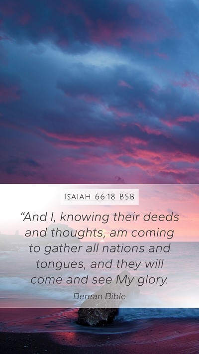 Isaiah 66:18 BSB Bible Verse Image