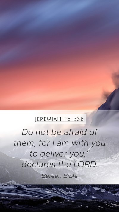 Jeremiah 1:8 BSB Bible Verse Image