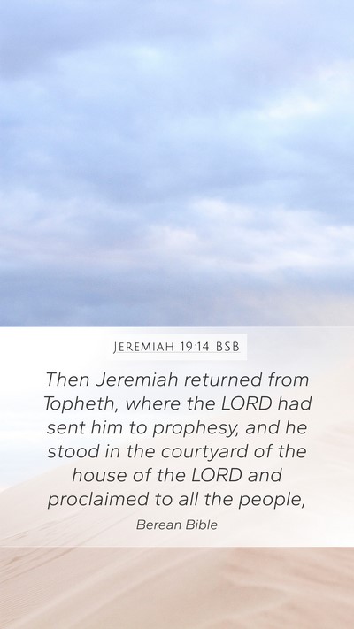 Jeremiah 19:14 BSB Bible Verse Image
