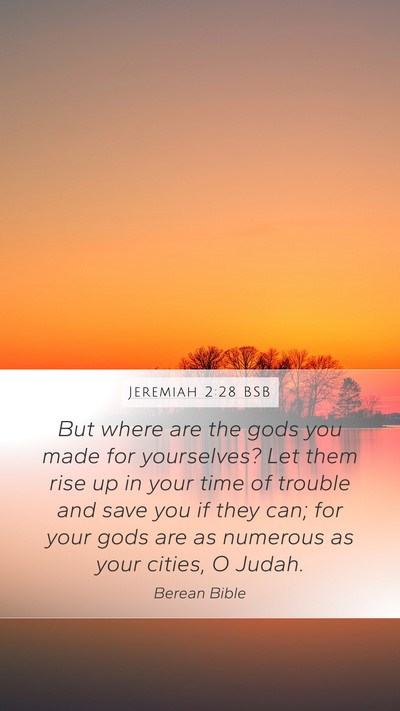 Jeremiah 2:28 BSB Bible Verse Image