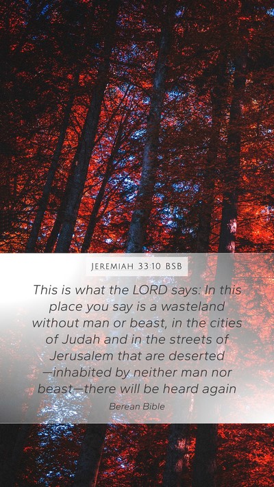 Jeremiah 33:10 BSB Bible Verse Image