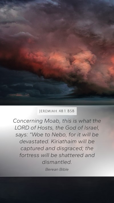 Jeremiah 48:1 BSB Bible Verse Image