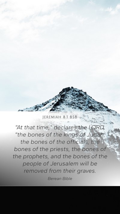 Jeremiah 8:1 BSB Bible Verse Image