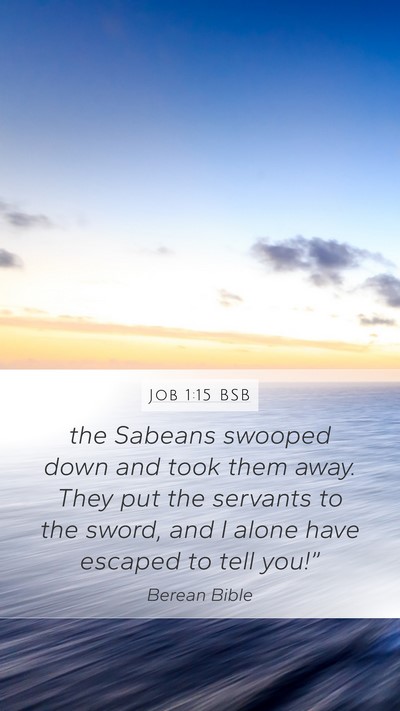 Job 1:15 BSB Bible Verse Image