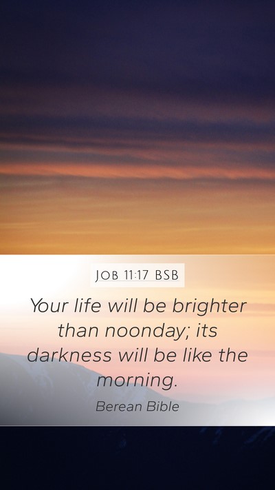 Job 11:17 BSB Bible Verse Image