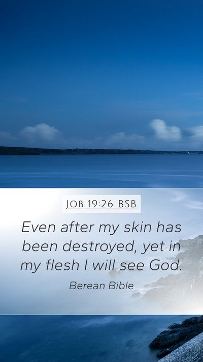 Job 19:26 BSB Bible Verse Image