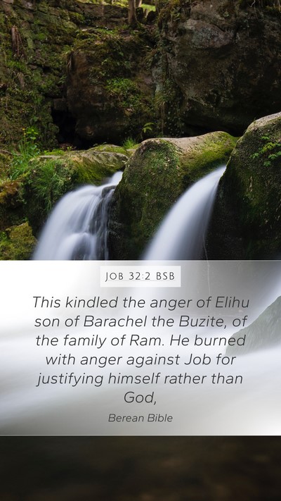 Job 32:2 BSB Bible Verse Image