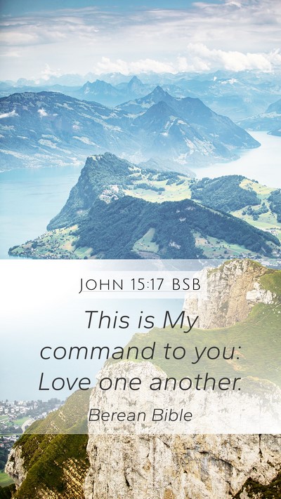 John 15:17 BSB Bible Verse Image