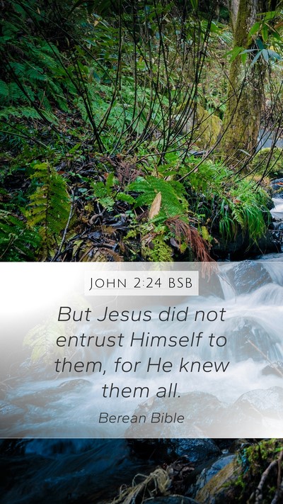 John 2:24 BSB Bible Verse Image
