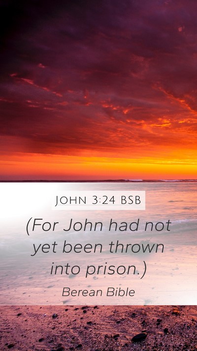 John 3:24 BSB Bible Verse Image