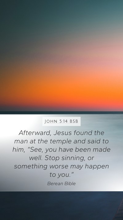 John 5:14 BSB Bible Verse Image