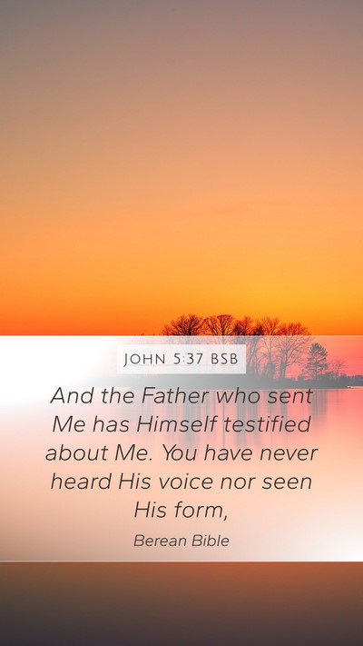 John 5:37 BSB Bible Verse Image