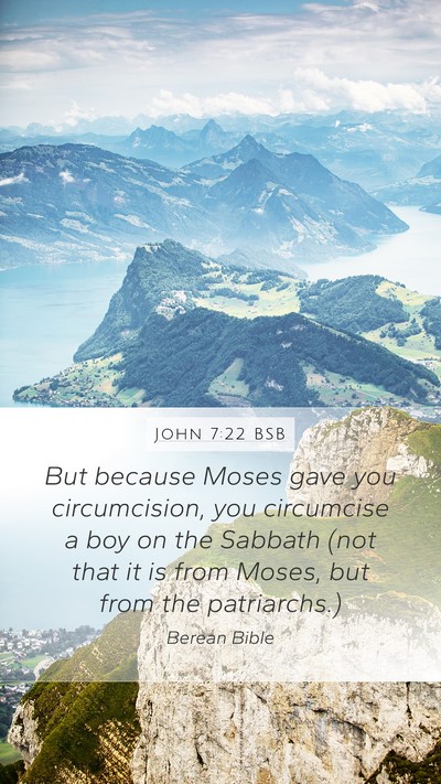 John 7:22 BSB Bible Verse Image