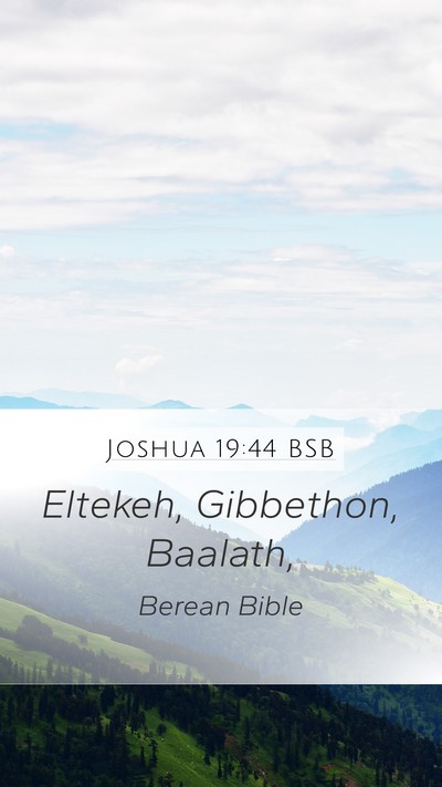 Joshua 19:44 BSB Bible Verse Image