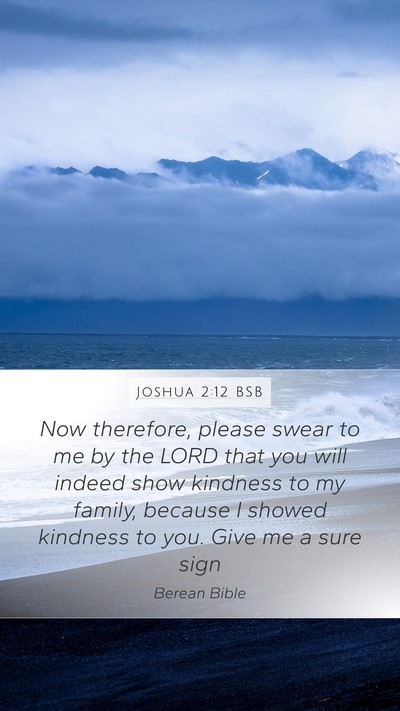 Joshua 2:12 BSB Bible Verse Image