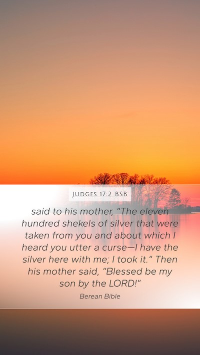 Judges 17:2 BSB Bible Verse Image