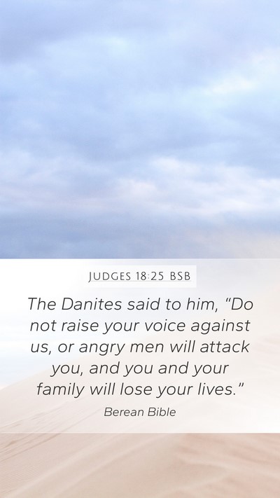 Judges 18:25 BSB Bible Verse Image