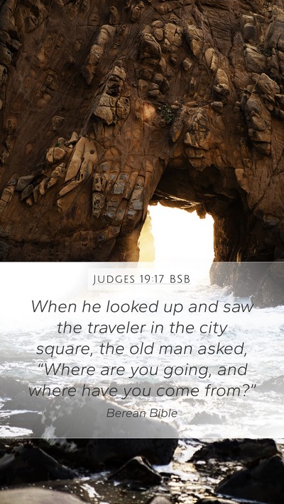 Judges 19:17 BSB Bible Verse Image