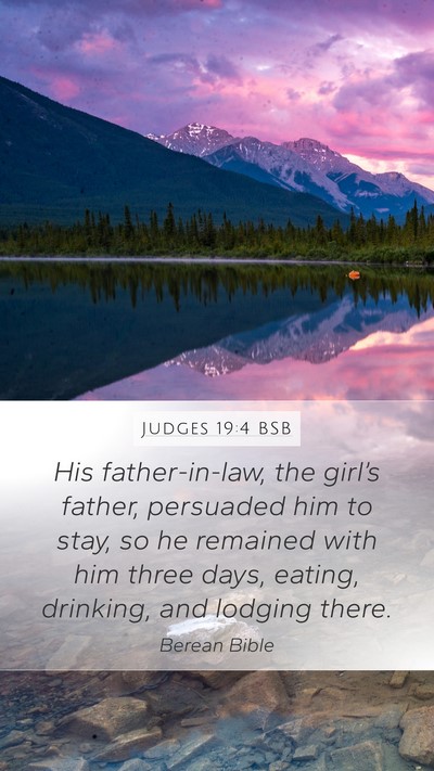 Judges 19:4 BSB Bible Verse Image
