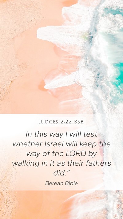 Judges 2:22 BSB Bible Verse Image