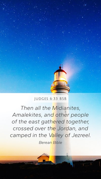 Judges 6:33 BSB Bible Verse Image