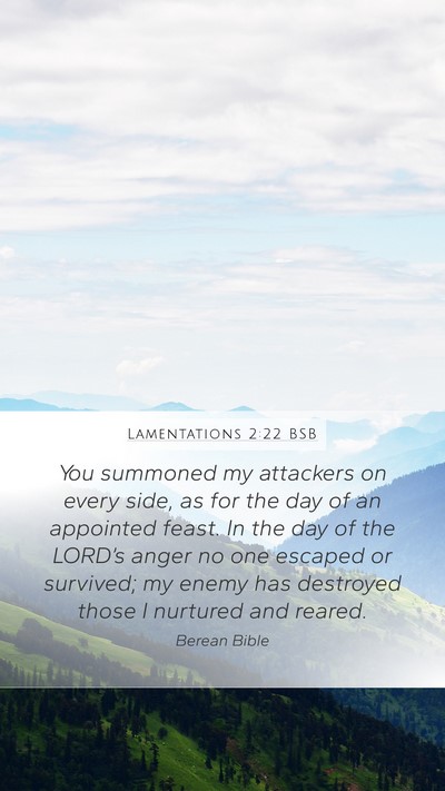 Lamentations 2:22 BSB Bible Verse Image