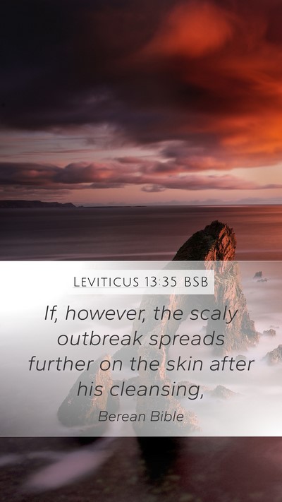 Leviticus 13:35 BSB Bible Verse Image