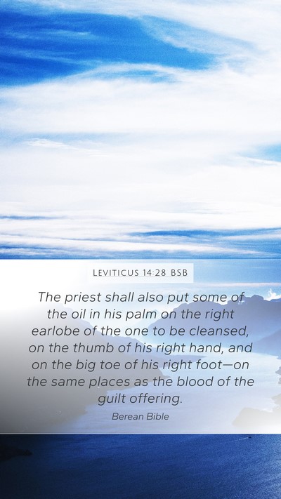 Leviticus 14:28 BSB Bible Verse Image