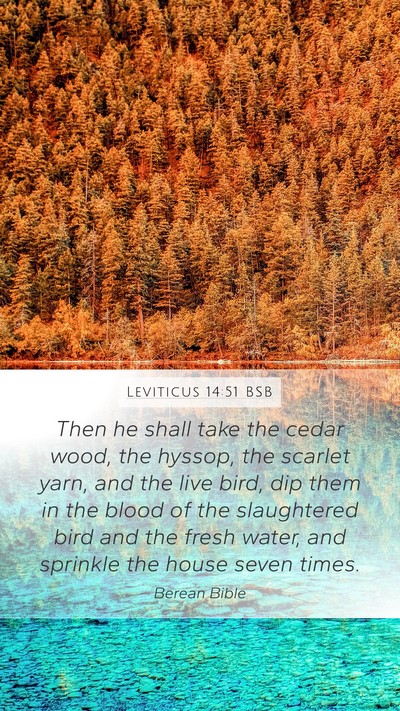 Leviticus 14:51 BSB Bible Verse Image