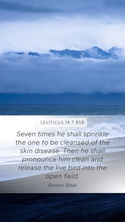 Leviticus 14:7 BSB Bible Verse Image