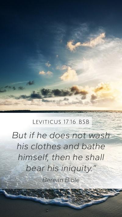 Leviticus 17:16 BSB Bible Verse Image