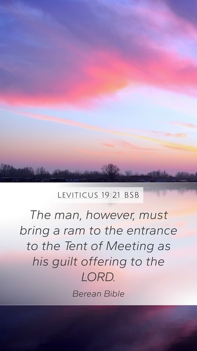 Leviticus 19:21 BSB Bible Verse Image
