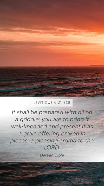 Leviticus 6:21 BSB Bible Verse Image