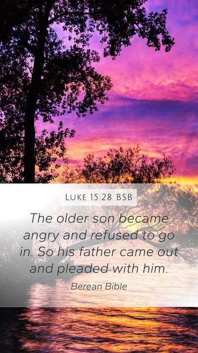 Luke 15:28 BSB Bible Verse Image