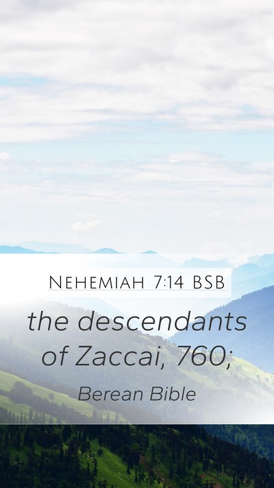 Nehemiah 7:14 BSB Bible Verse Image