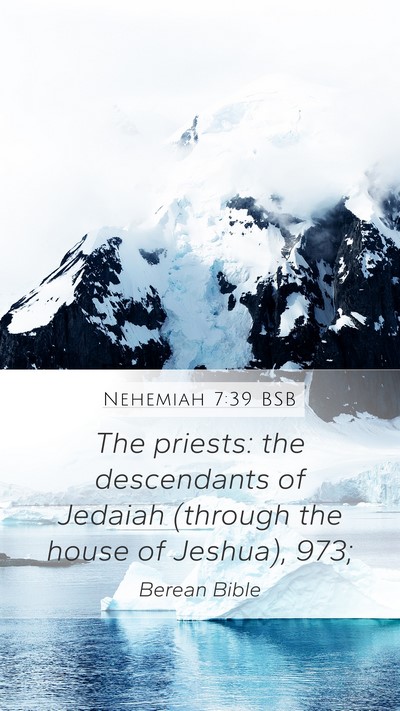 Nehemiah 7:39 BSB Bible Verse Image