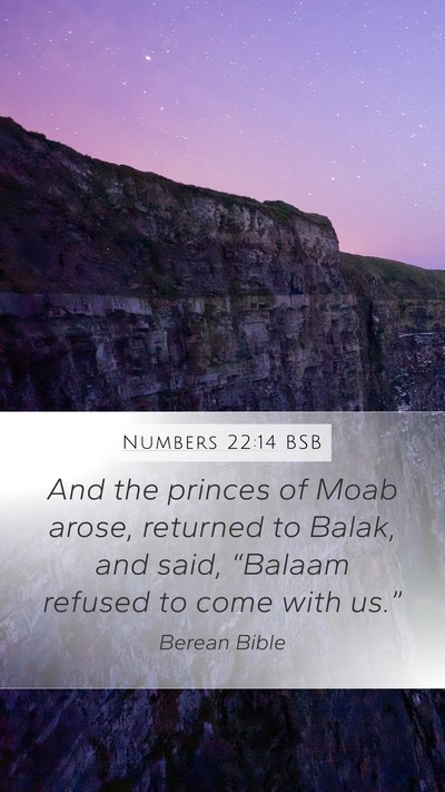 Numbers 22:14 BSB Bible Verse Image