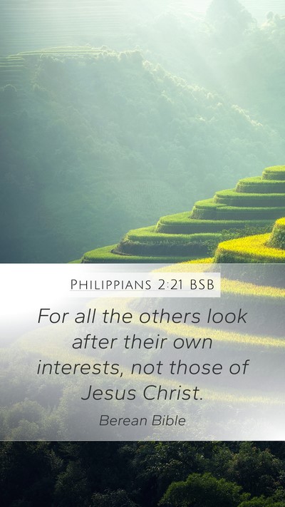 Philippians 2:21 BSB Bible Verse Image