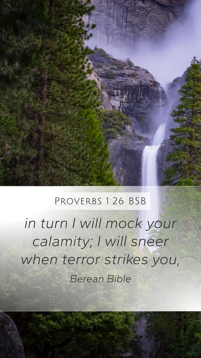 Proverbs 1:26 BSB Bible Verse Image