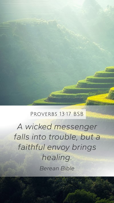 Proverbs 13:17 BSB Bible Verse Image