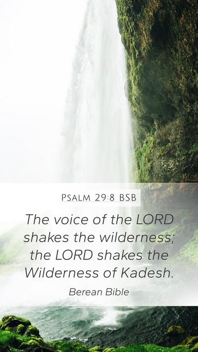 Psalm 29:8 BSB Bible Verse Image