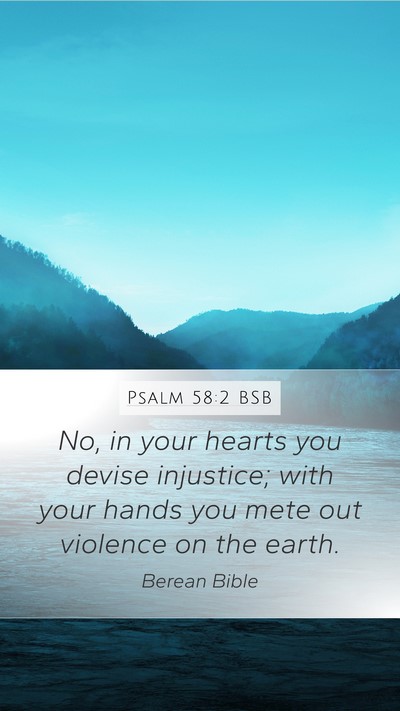 Psalm 58:2 BSB Bible Verse Image