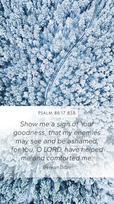 Psalm 86:17 BSB Bible Verse Image